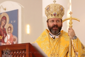 Глава УГКЦ Блаженніший Святослав (Шевчук) подякував всім жертводавцям храму